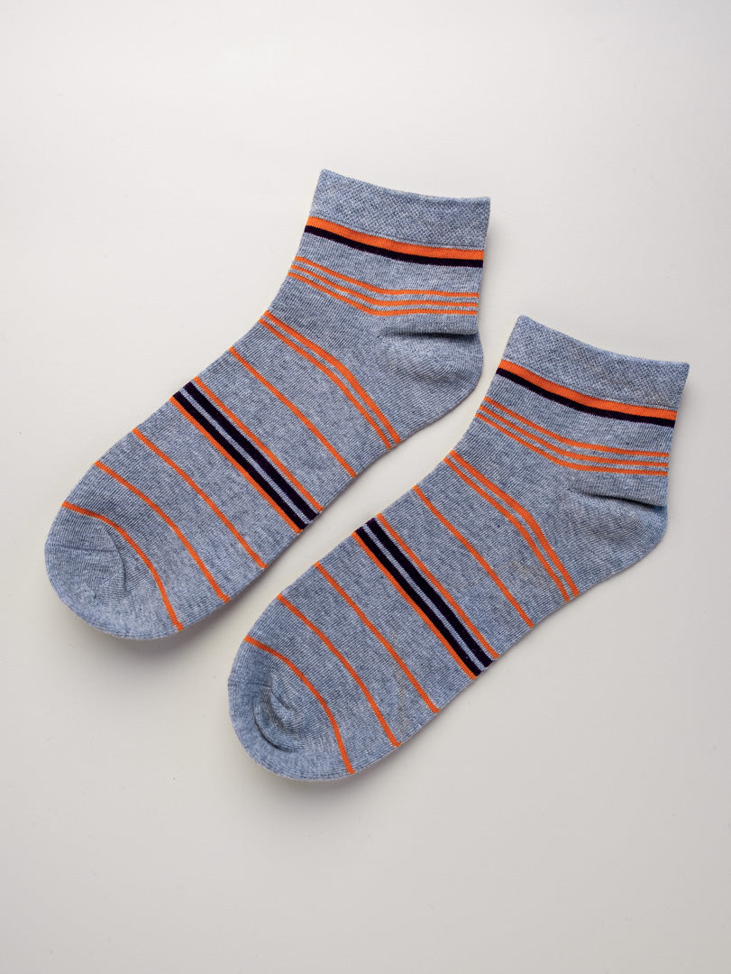 Classic Stripes – Men's Low Cut Socks
