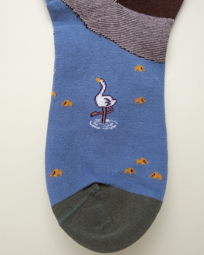 Valley Reflection – Women's Crew Socks