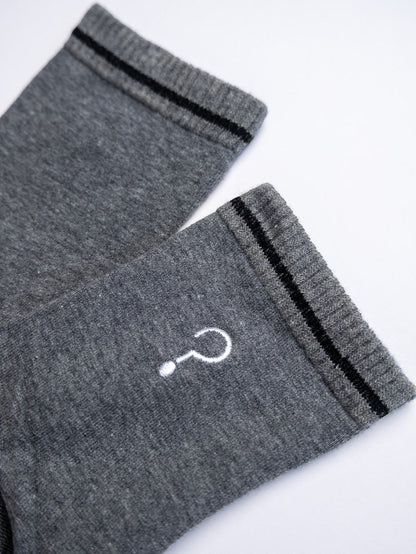 Question Mark Men's Quarter Cotton Socks – Soft & Durable