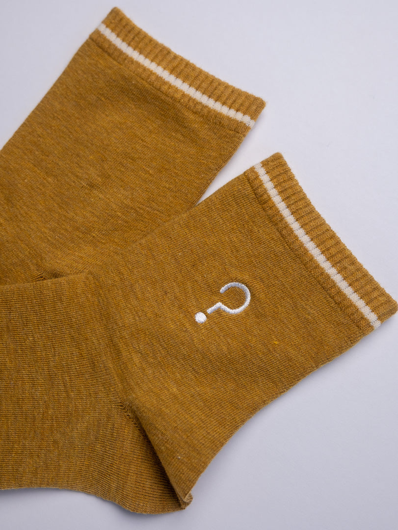 Question Mark Men's Quarter Cotton Socks – Soft & Durable