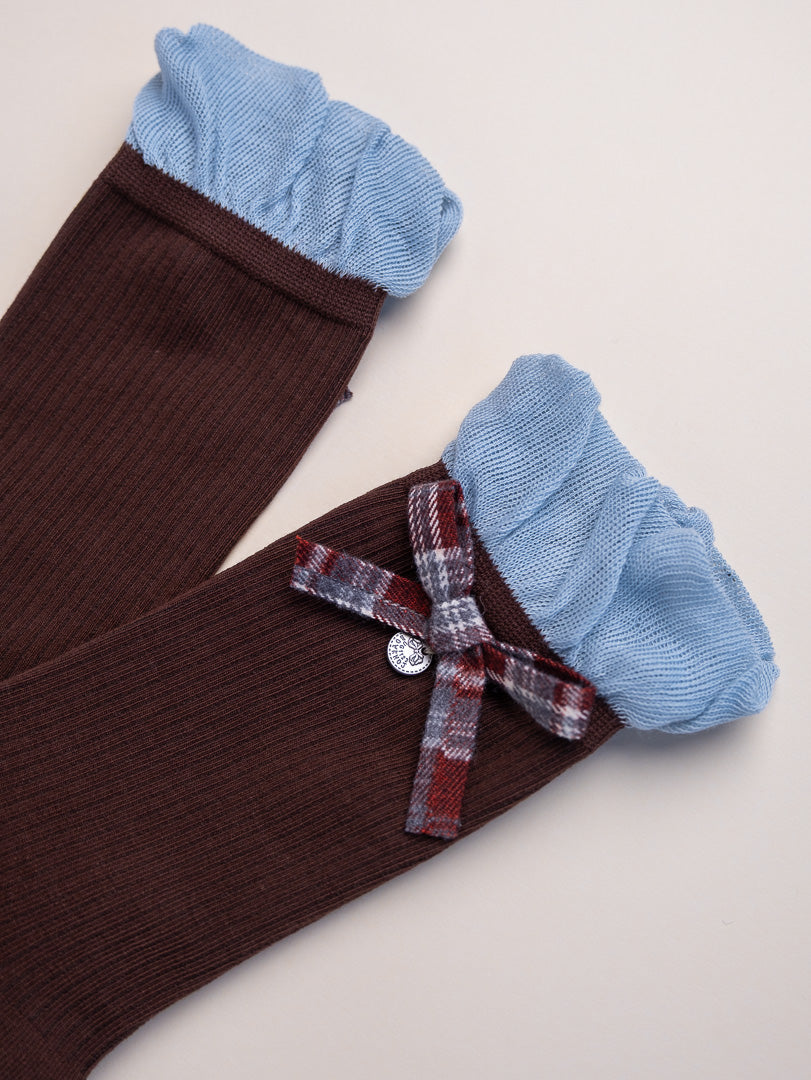 Chic Bow Women's Cotton Crew Socks