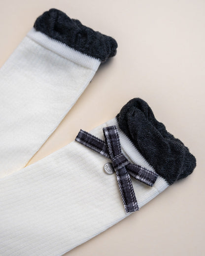 Chic Bow Women's Cotton Crew Socks