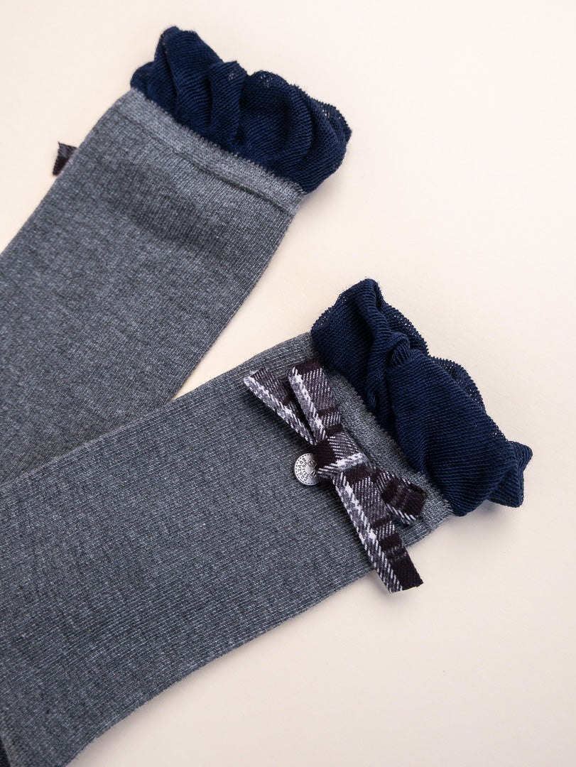 Chic Bow Women's Cotton Crew Socks