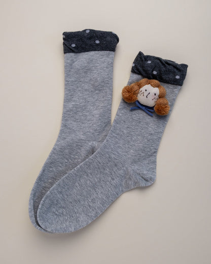 Doll Face Women's Cotton Crew Socks