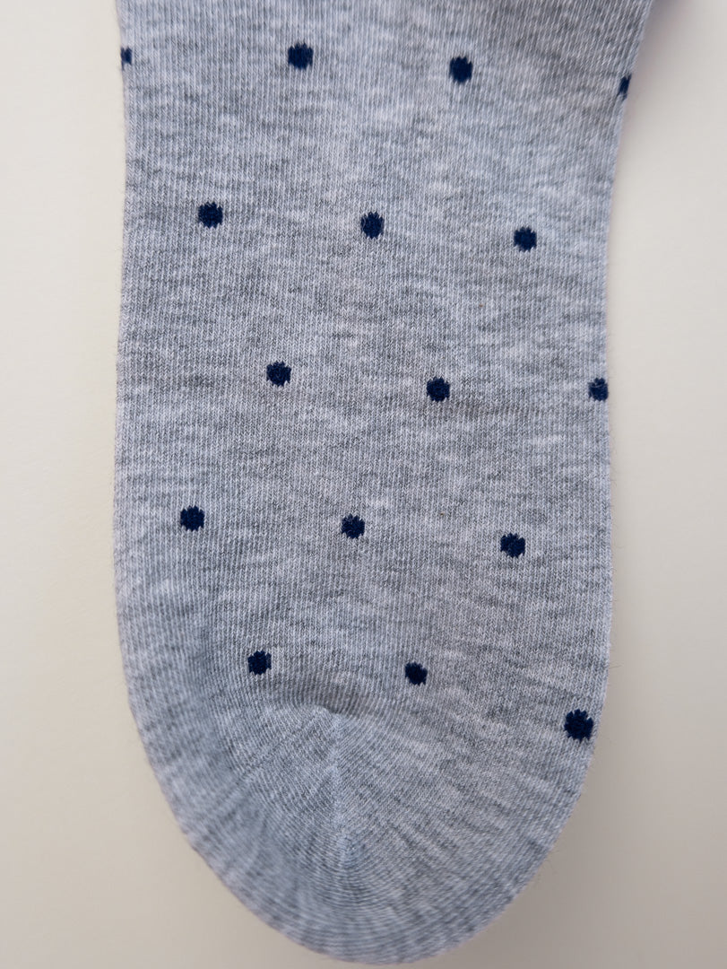 Lace Ruffle Polka Dot Women's Cotton Crew Socks