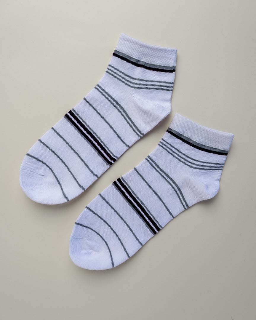 Classic Stripes – Men's Low Cut Socks