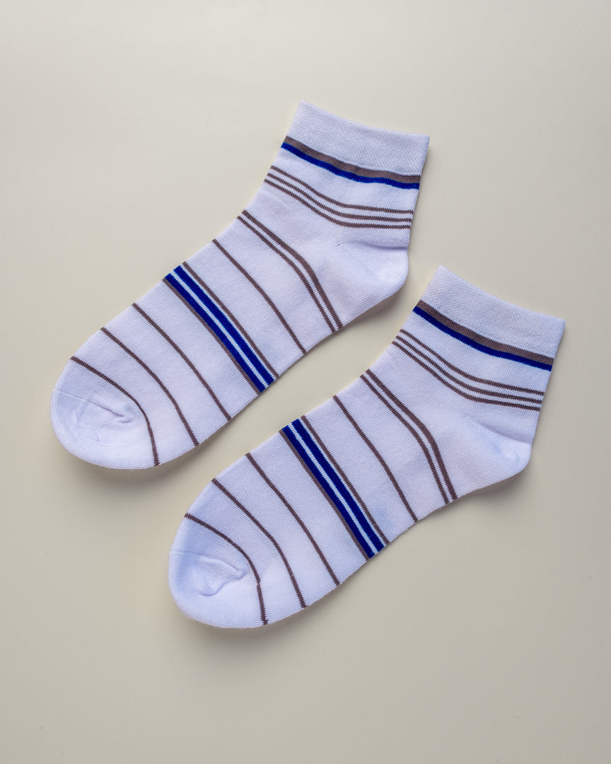 Classic Stripes – Men's Low Cut Socks