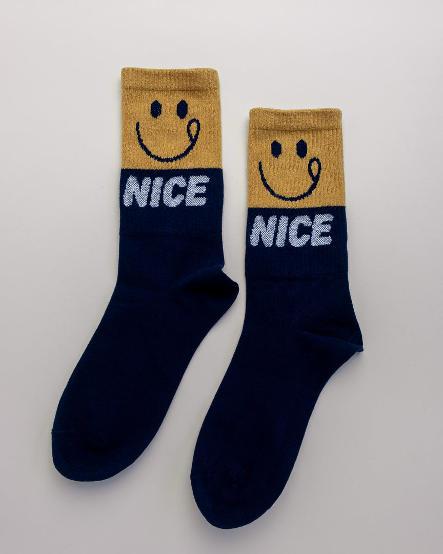 Smiley Mood – Men's Crew Socks