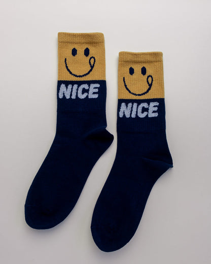 Smiley Mood – Men's Crew Socks