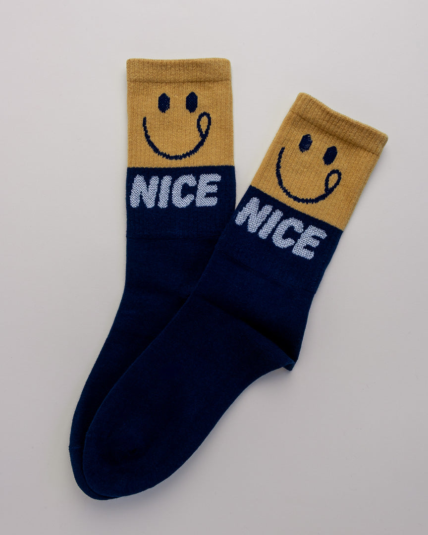 Smiley Mood – Men's Crew Socks