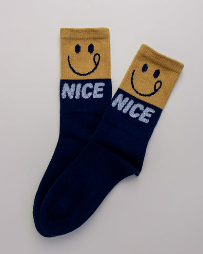 Smiley Mood – Men's Crew Socks