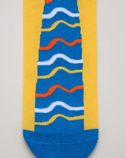 Kids' Cartoon Character Socks – Heel-Free Crew Style