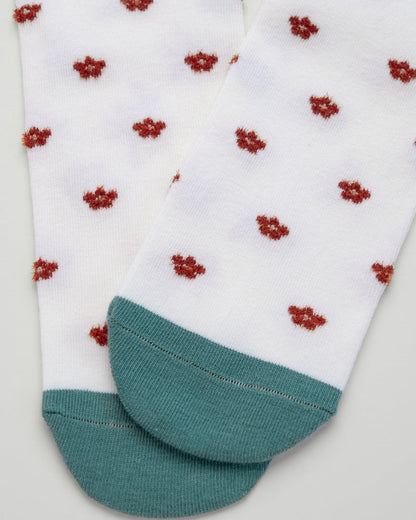 Kids' Cartoon Girl Socks – Heel-Free Cotton Crew Style