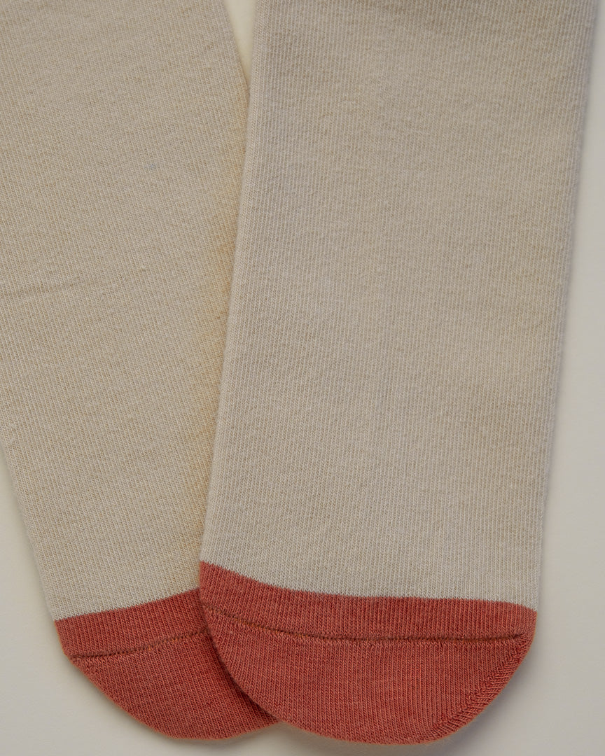 Kids' Strawberry – Heel-Free Cotton Crew Socks