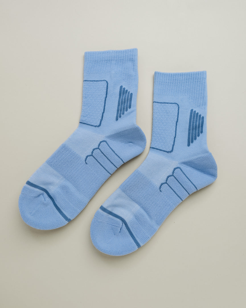 Women's Terry Sports Crew Socks