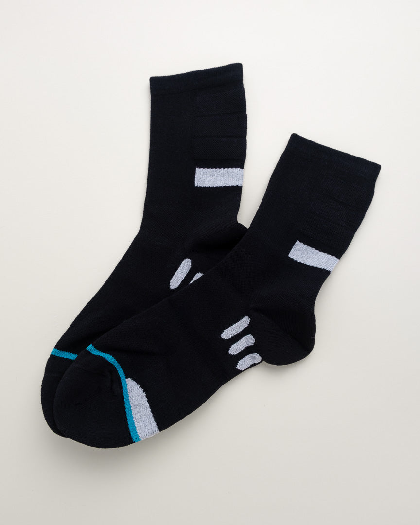 Men's Terry Sports Socks – Athletic Cushioned Crew Socks