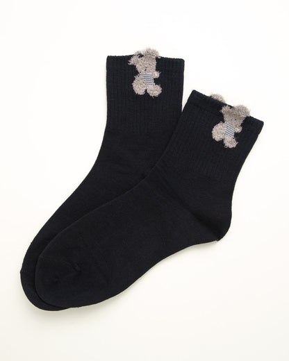 Teddy Bear – Women's Crew Socks