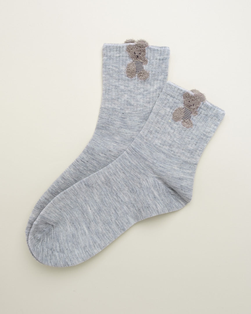 Teddy Bear – Women's Crew Socks