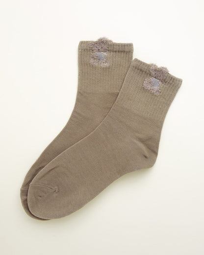 Teddy Bear – Women's Crew Socks
