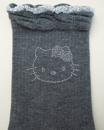 Cute Kitty Face – Women's Cotton Crew Socks
