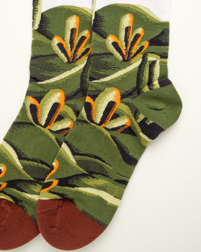 Wilderness Sketch – Women's Crew Socks