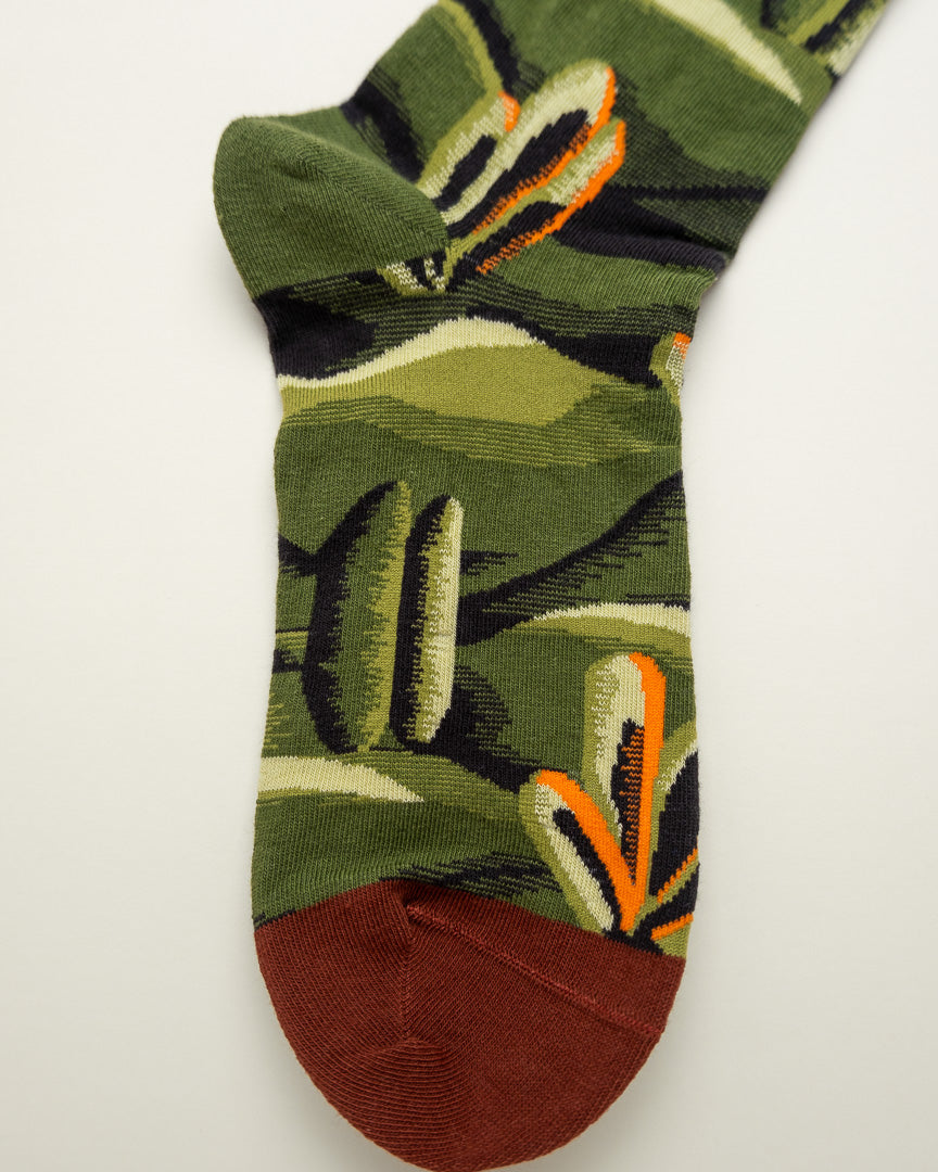 Wilderness Sketch – Women's Crew Socks