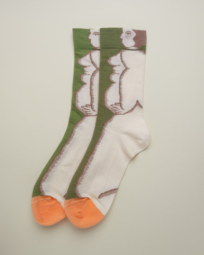 Muse Silhouette – Women's Crew Socks