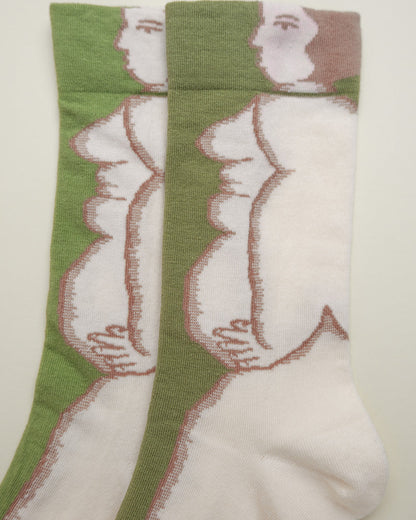 Muse Silhouette – Women's Crew Socks