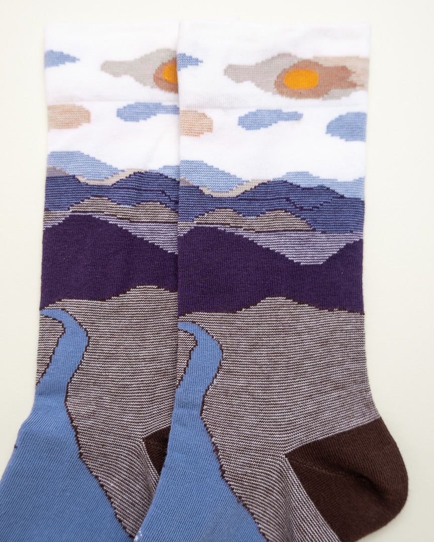 Valley Reflection – Women's Crew Socks