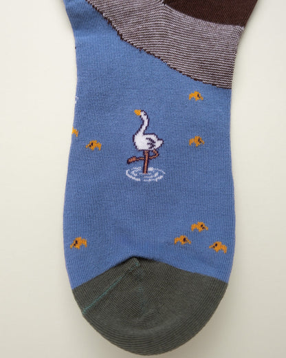 Valley Reflection – Women's Crew Socks