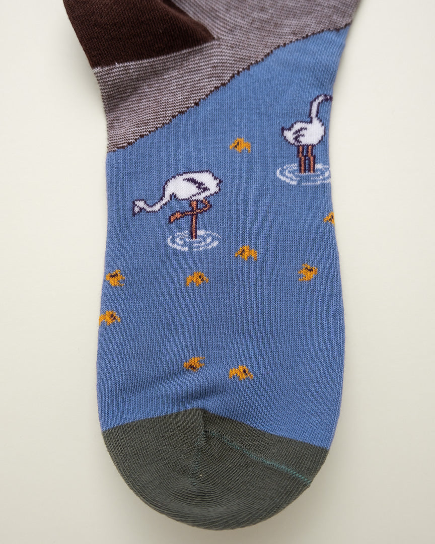 Valley Reflection – Women's Crew Socks