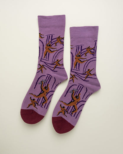 Dance of Forms – Women's Crew Socks