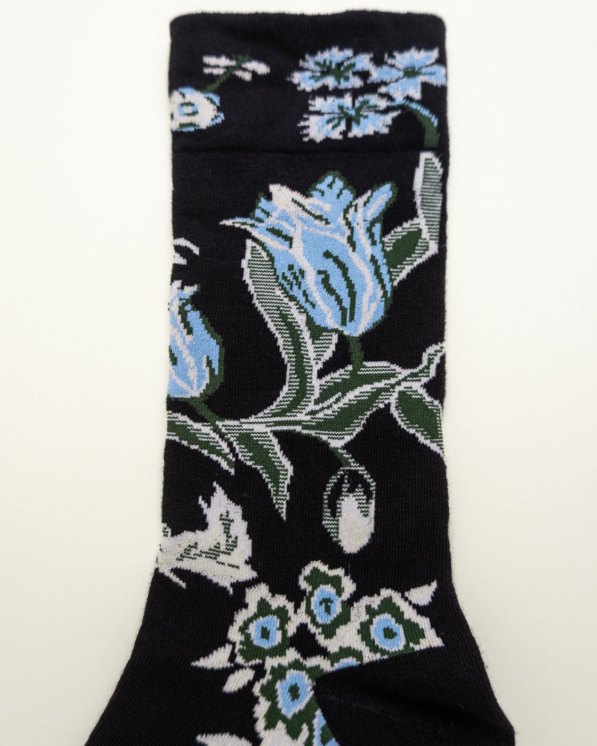 Midnight Garden – Women's Crew Socks