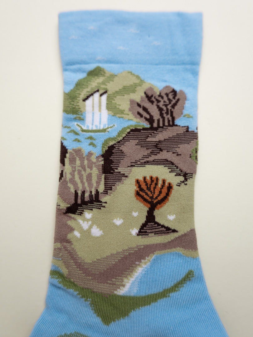 Riverside Tale – Women's Crew Socks