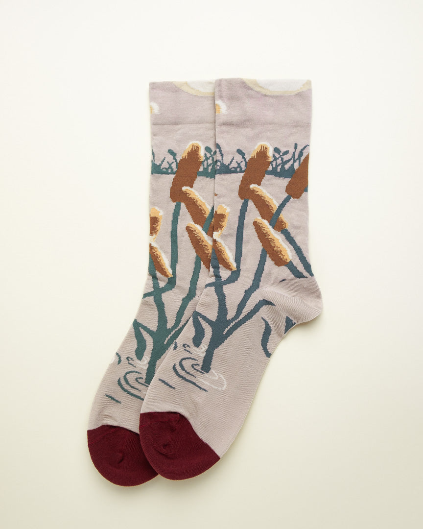Reed Whisper – Women's Crew Socks