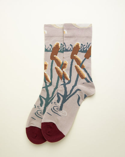 Reed Whisper – Women's Crew Socks