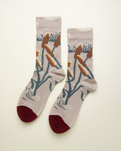 Reed Whisper – Women's Crew Socks