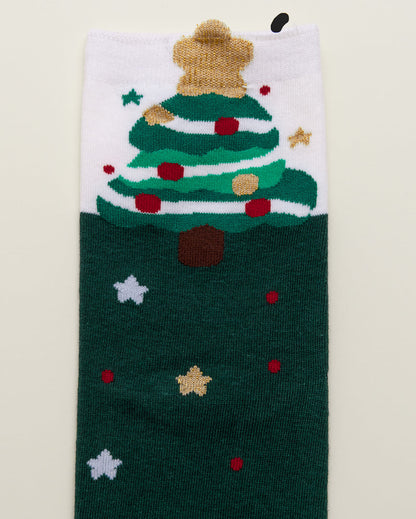 Christmas Tree Socks – Women's Crew Socks