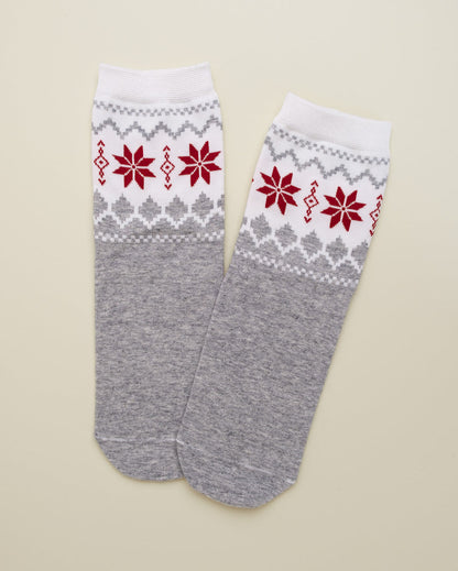 Nordic Snowflake – Women's Crew Socks