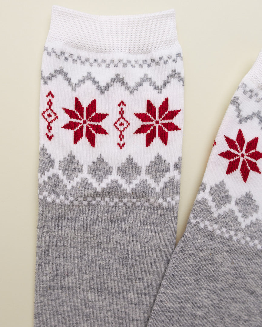 Nordic Snowflake – Women's Crew Socks