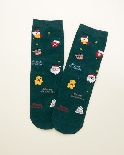 Christmas Icons – Women's Crew Socks