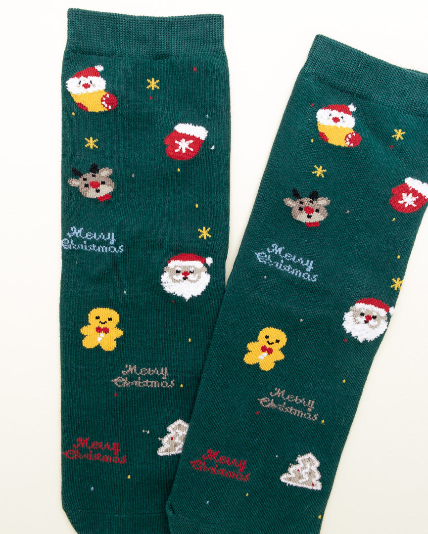 Christmas Icons – Women's Crew Socks