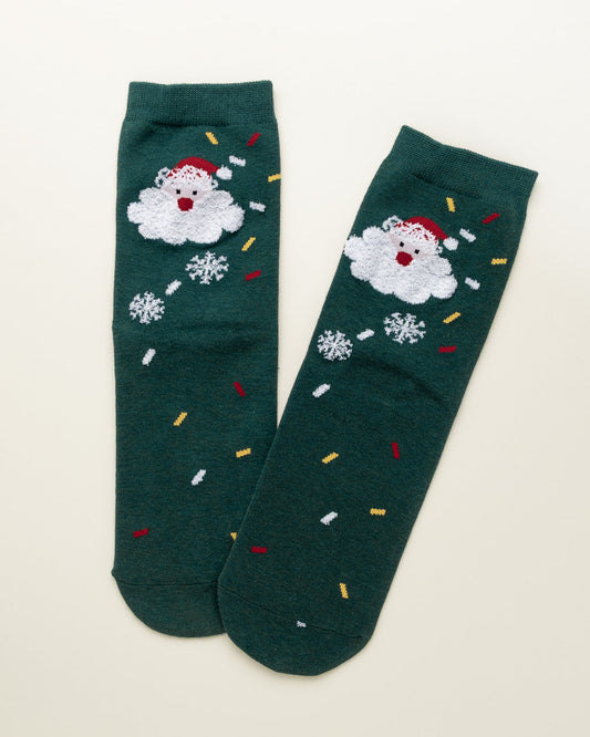 Santa Cloud – Women's Crew Socks