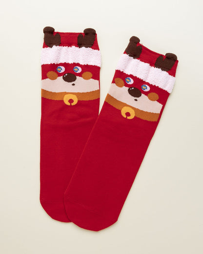 Reindeer Ears – Women's Crew Socks