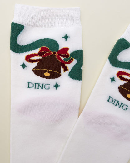 Jingle Bell Melody – Women's Crew Socks