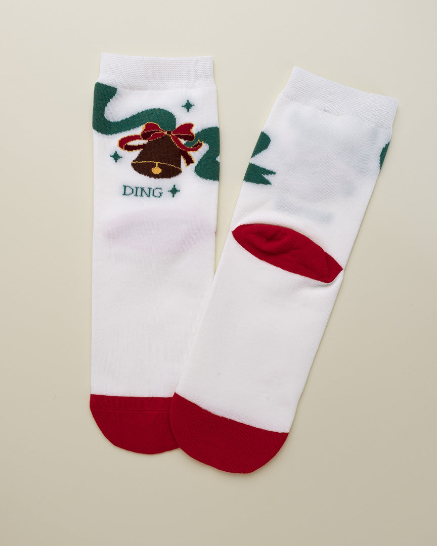 Jingle Bell Melody – Women's Crew Socks
