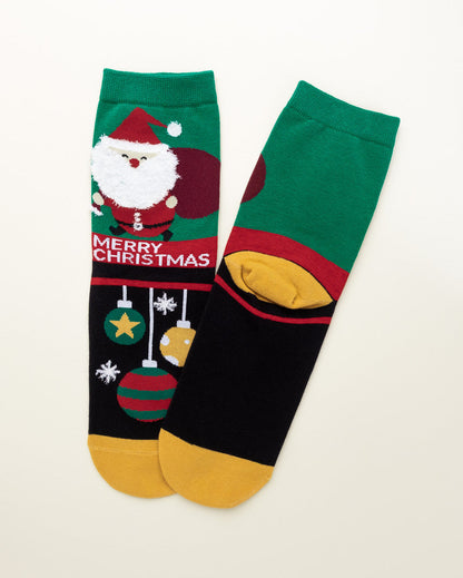 Santa's Ornaments – Women's Crew Socks