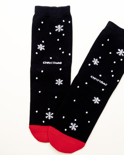 Snowfall Night – Women's Crew Socks