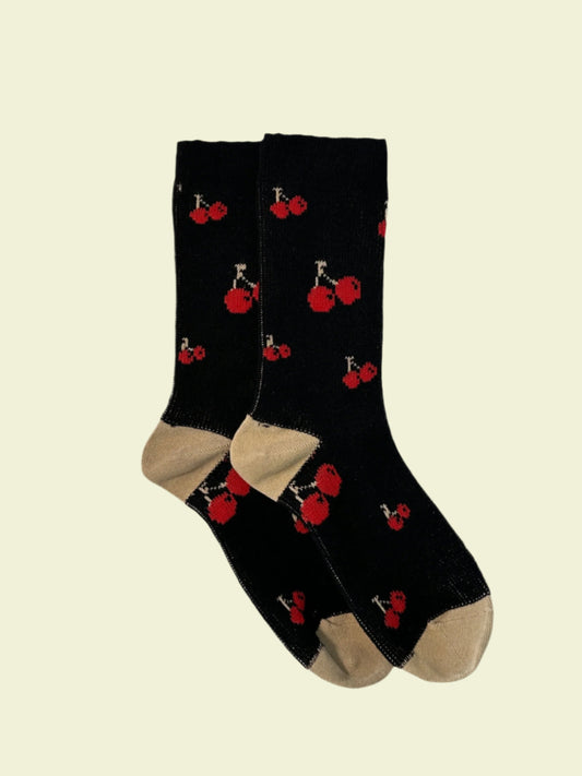 Cherry Bomb – Women's Crew Socks