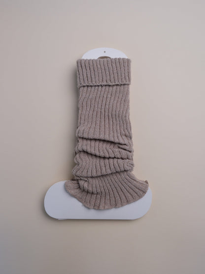 Cozy Ribbed Knit Leg Warmers – Women's Winter Ballet Style